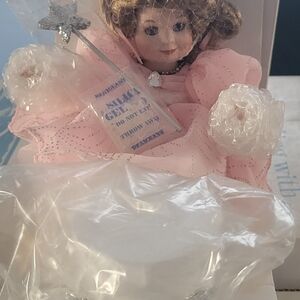 Precious Moments Pink Fairy Doll with Wand